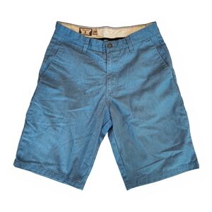 Volcom Blue Shorts Lightweight Summer Essential Size 30 LIKE NEW